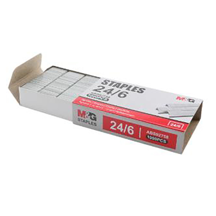 

Isi Stapler 24/6 M&G ABS92758 Staples 12 box