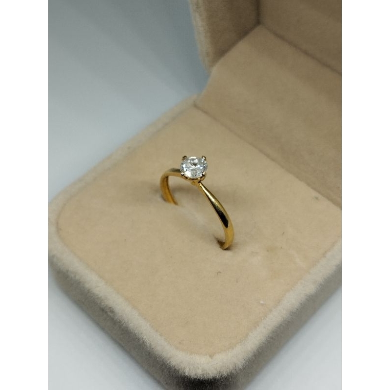 cincin emas natural berlian Eropa