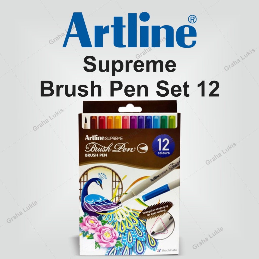 

Artline Supreme Brush Pen Set 12