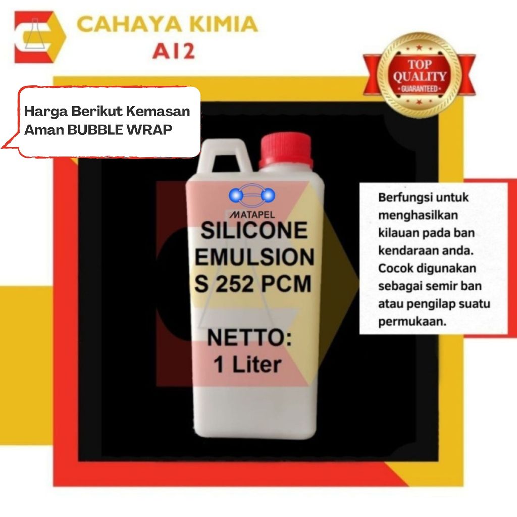 Silicone Emulsion S 252 PCM / Semir Ban / Kit Ban - 1 Liter