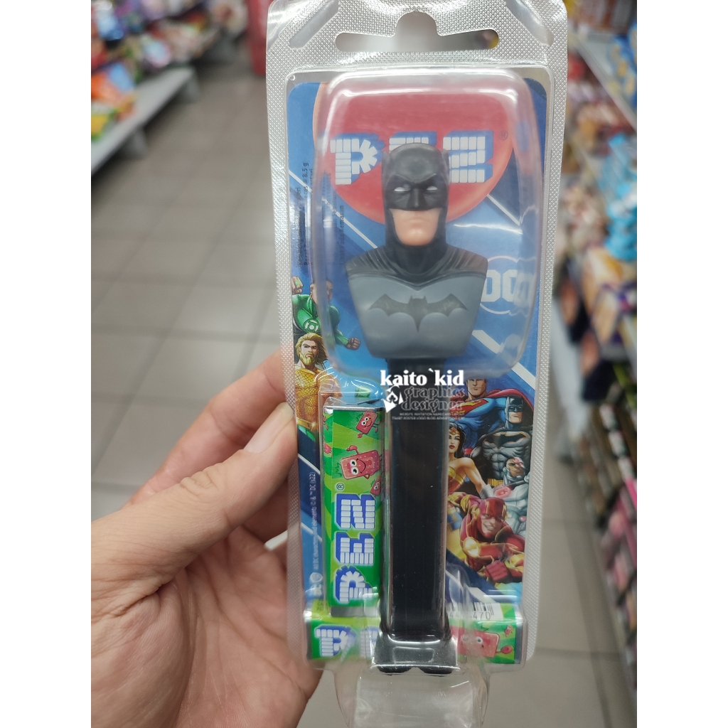 

PEZ BATMAN SUPERHERO Permen Dispenser Candy Lucu Unik