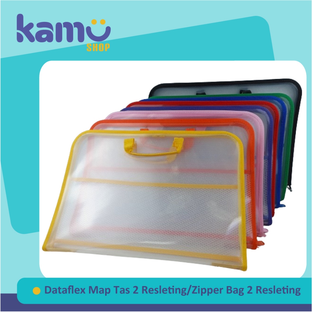 

Dataflex Map Tas 2 Resleting 2 gagang / Zipper Bag with 2 Handle DF - 322