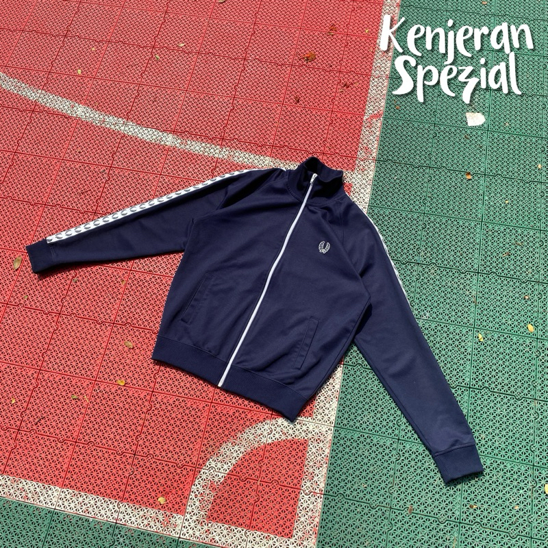 Fred Perry Tracktop Taped Navy