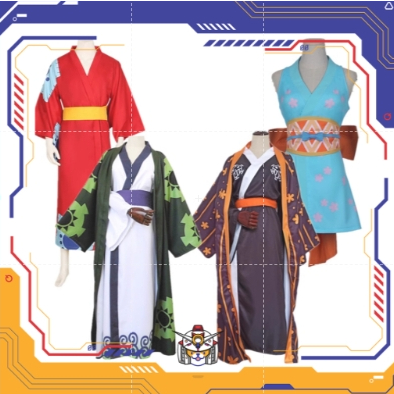 kimono yukata one piece wano Luffy,Zoro,Law,Nami,Yamato,USop,Nico,sanji