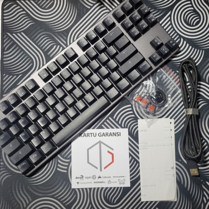 Mechanical keyboard tecware phantom l low profile 87 keys