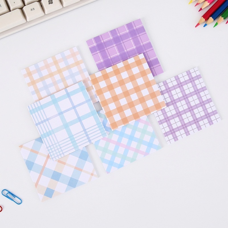 

Sticky Notes Grid Aesthethic Journaling Sticky Notes Memo Notepad