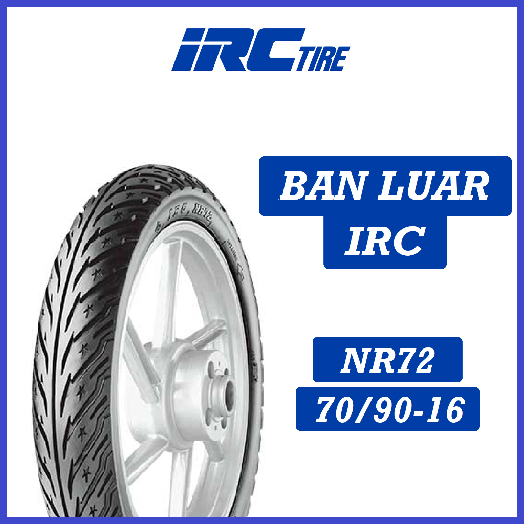 Ban Luar IRC 70/90-16 NR72 BAN IRC