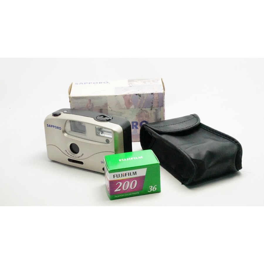 kamera analog sapporo 35mm & roll film fuji200