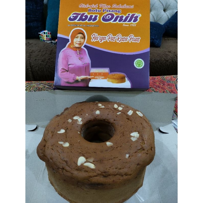 Bolu Pisang Ibu Onih udah halal