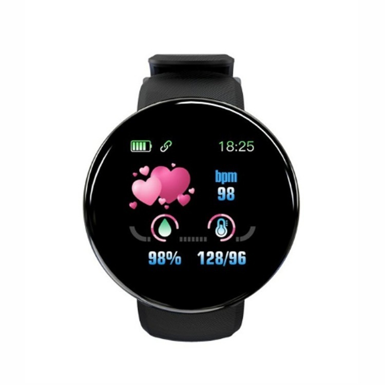 TERBARU SC (BISA COD) SMARTWATCH D18 JAM TANGAN DIGITAL PRIA WANITA D18 OLAHRAGA BISA CUSTOM