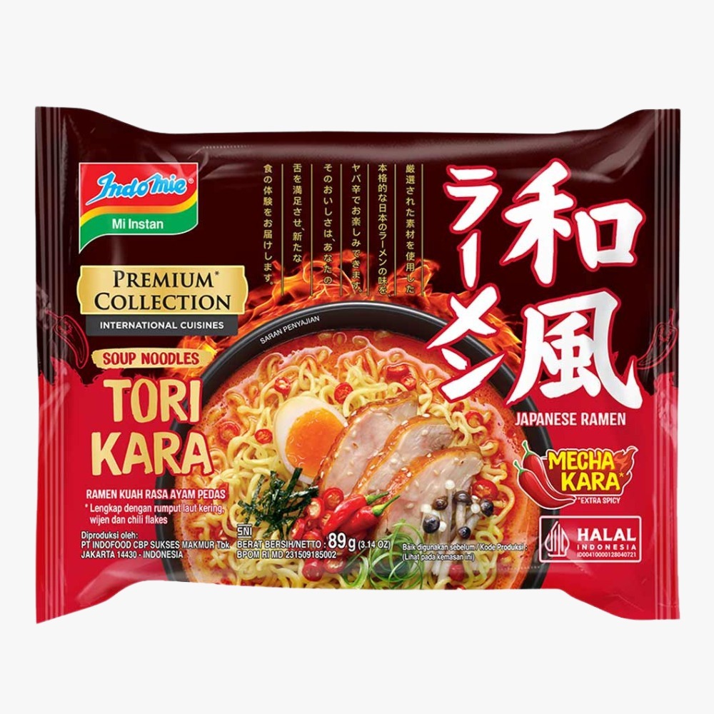 

Indomie Mie Instant Premium Japanese Tori Kara Ramen