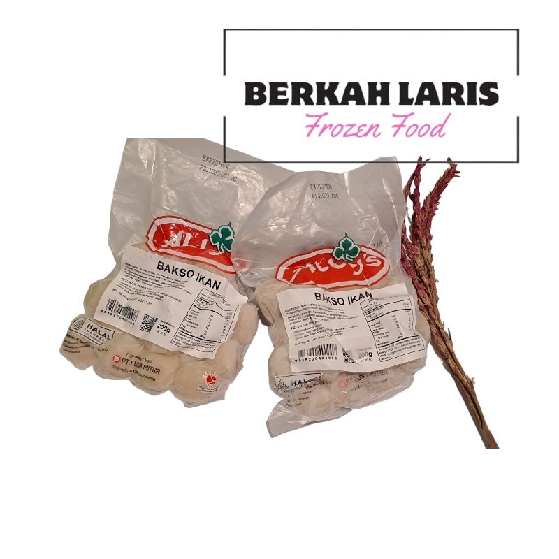 

Abbys bakso ikan 200 gr