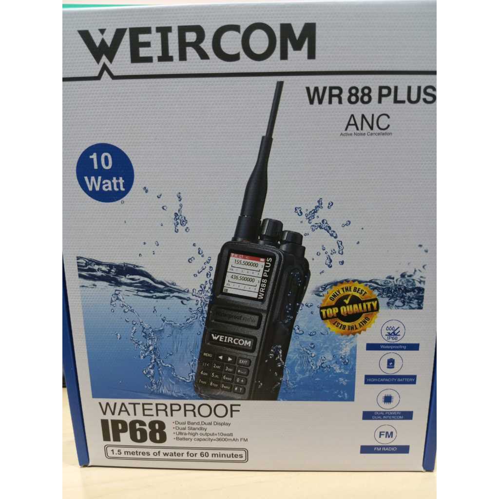 HT WEIRCOM WR 88 DUAL BAND 10 WATT IP 68 ORIGINAL