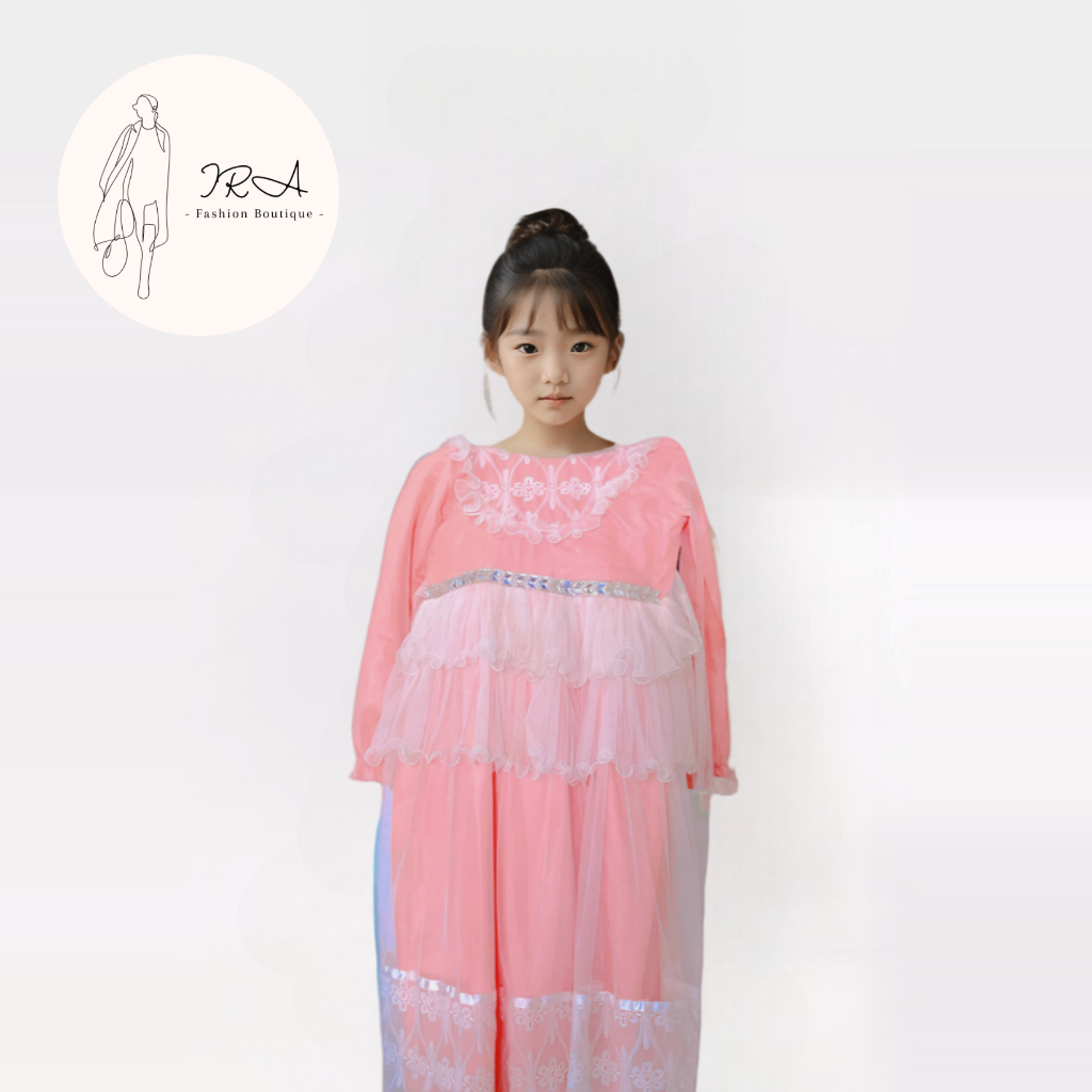 Gamis One Set Anak Terbaru - Set Fashion Muslim - Ira Boutique