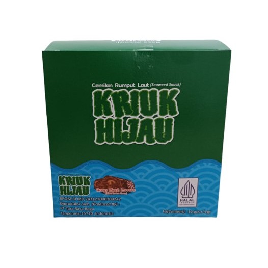 

Nafariz724 Camilan Rumput Hijau Kriuk Hijau Isi 12 X 4Gr