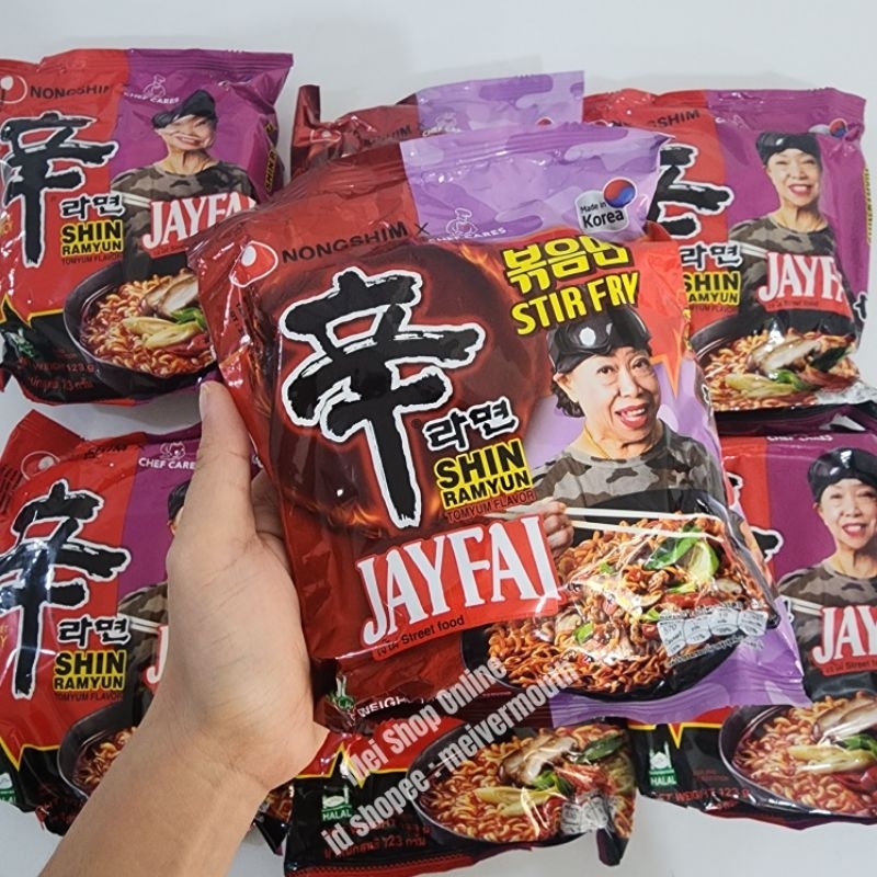 

(READY) MIE JAYFAI Shin Ramyun LIMITED STOCK FREE SAVE PACKING