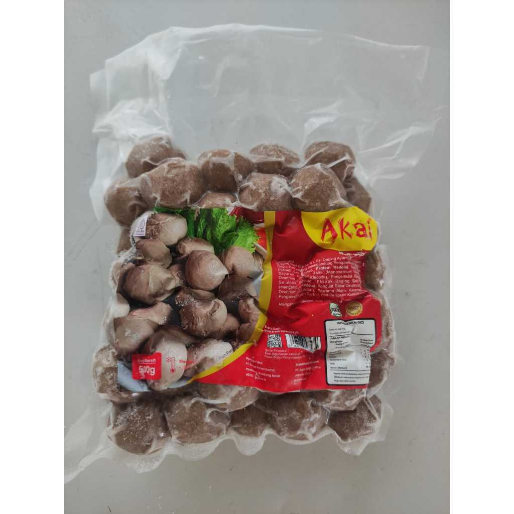 

Bakso Baso Sapi Akai 500 gr Isi 50 HALAL