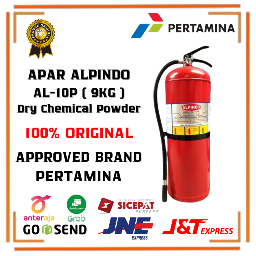 TABUNG APAR 9 KG POWDER MEREK ALPINDO