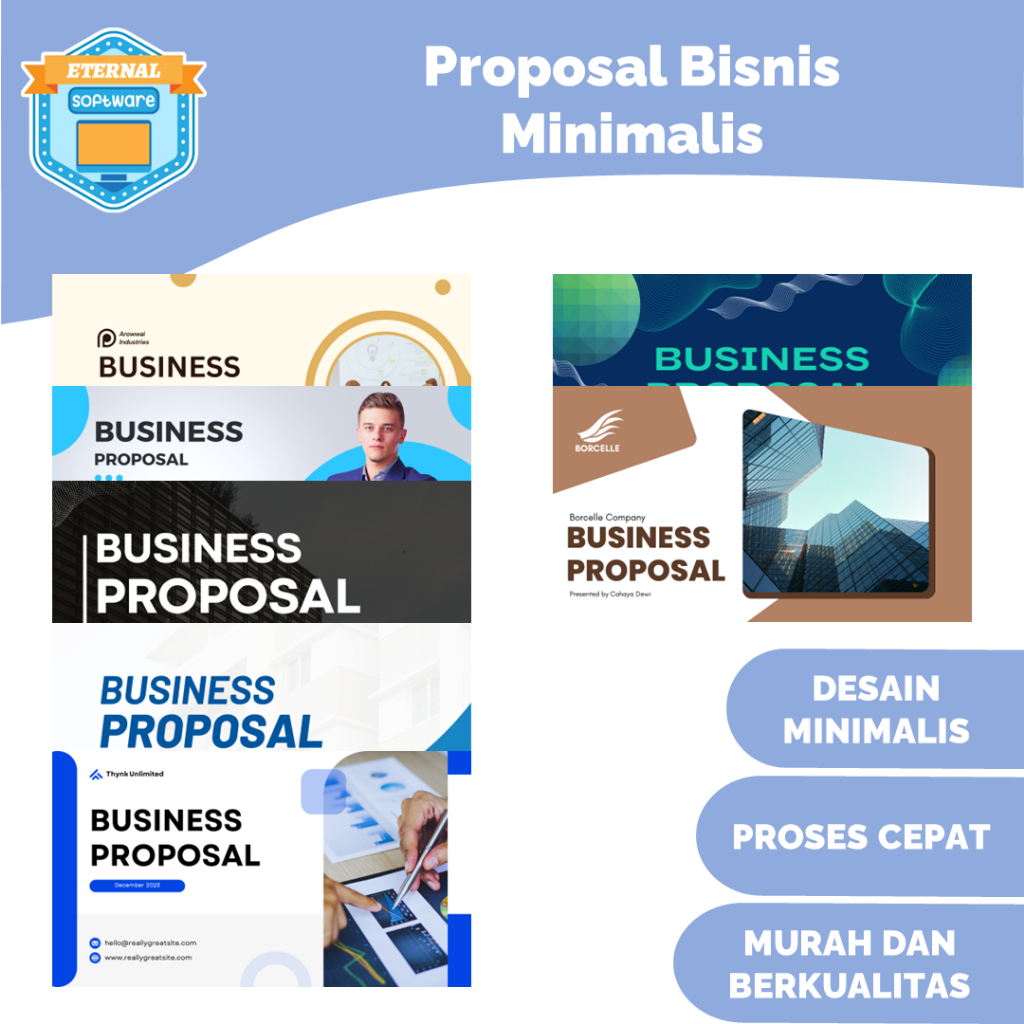 

Template Proposal Bisnis Siap Edit Desain Minimalis Template PPT Siap Edit Desain Elegan dan Minimalis