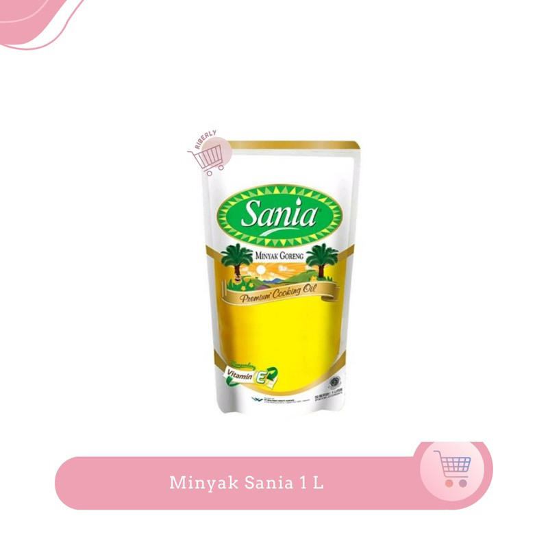 

Sania Minyak Goreng 1L / Oil Cooking Sania 1000 ml Pouch