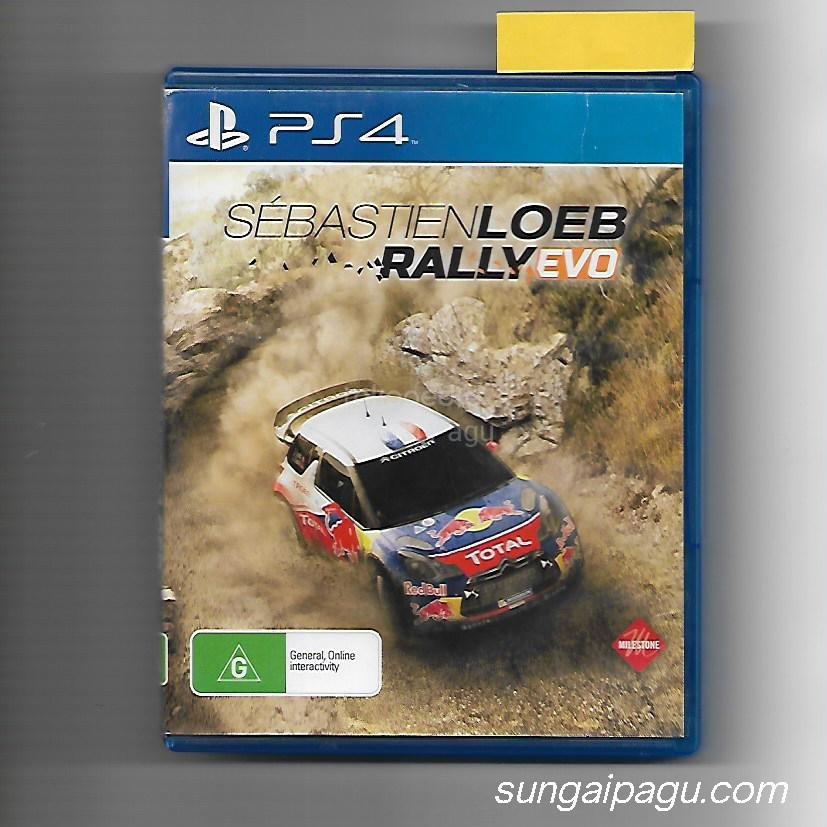 Sebastien Loeb Rally Evo - Kaset Game PlayStation PS4 Second PS5 2nd
