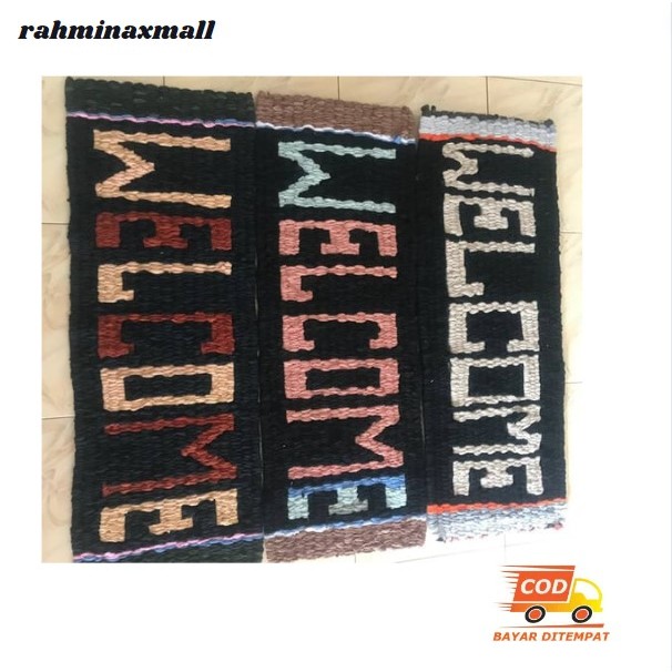 Keset Welcome - Keset Lobi - Keset Welcome Kain Panjang 1 meter x 40 cm
