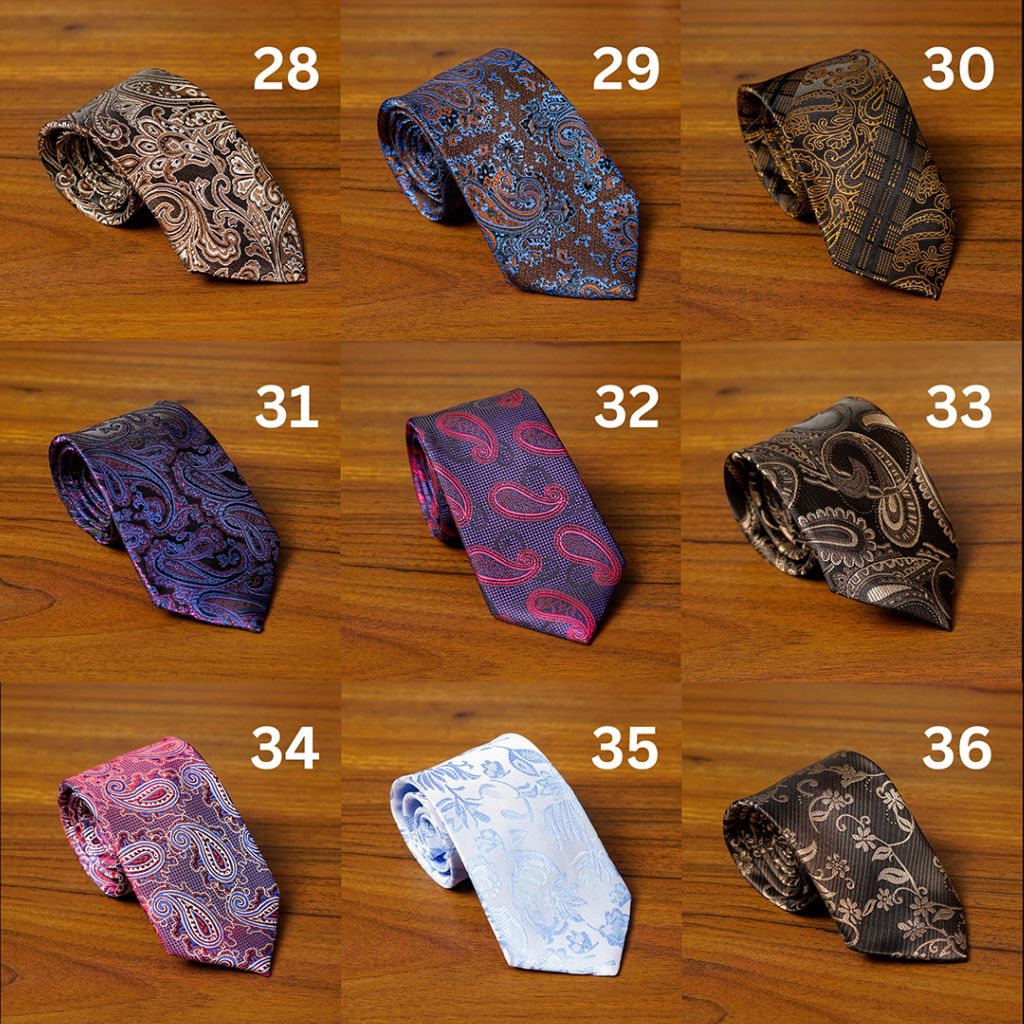 Houseofcuff Dasi Panjang Neck Tie Batik Slim Fit Special Edition