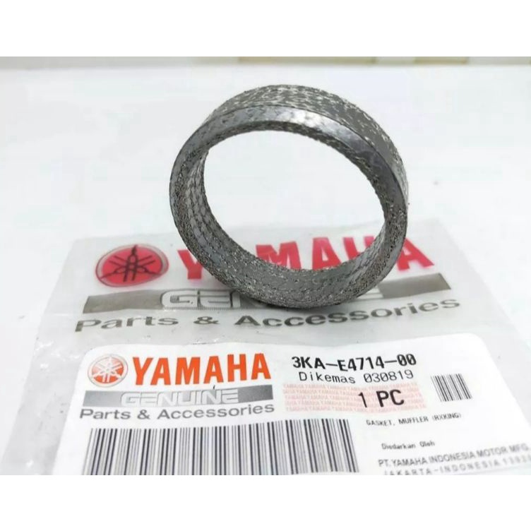 PACKING GASKET TENGAH KNALPOT RX KING KODE PARTS 3KAE4714 s Premium