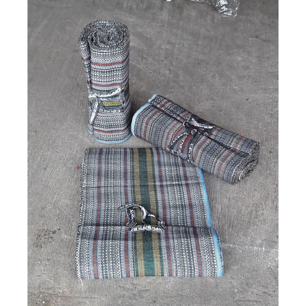 Tikar Gulung Plastik 3mx2m Eresas Tikar lampit Tebal Motif Abstrak