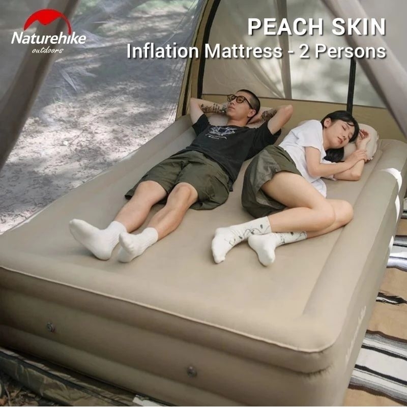 MATRAS KASUR TIUP NATUREHIKE NH21FCD08 2 PERSON MATRAS ANGIN TPU PORTABLE  CAMPING GLAMPING HIKING P