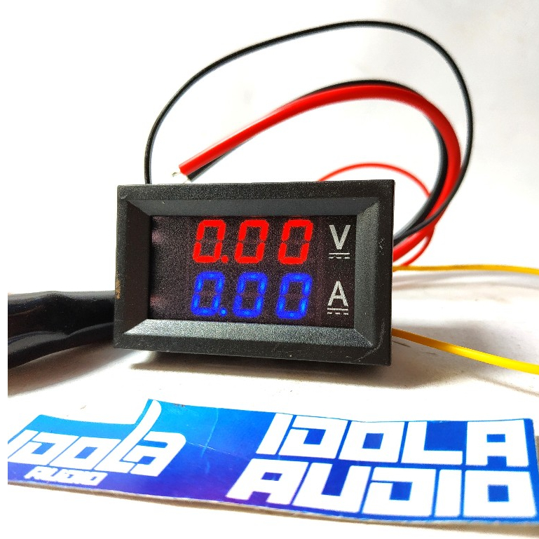 Volt Meter Digital Volt DC Dan Ampere | VoltMeter DC dan Ampere