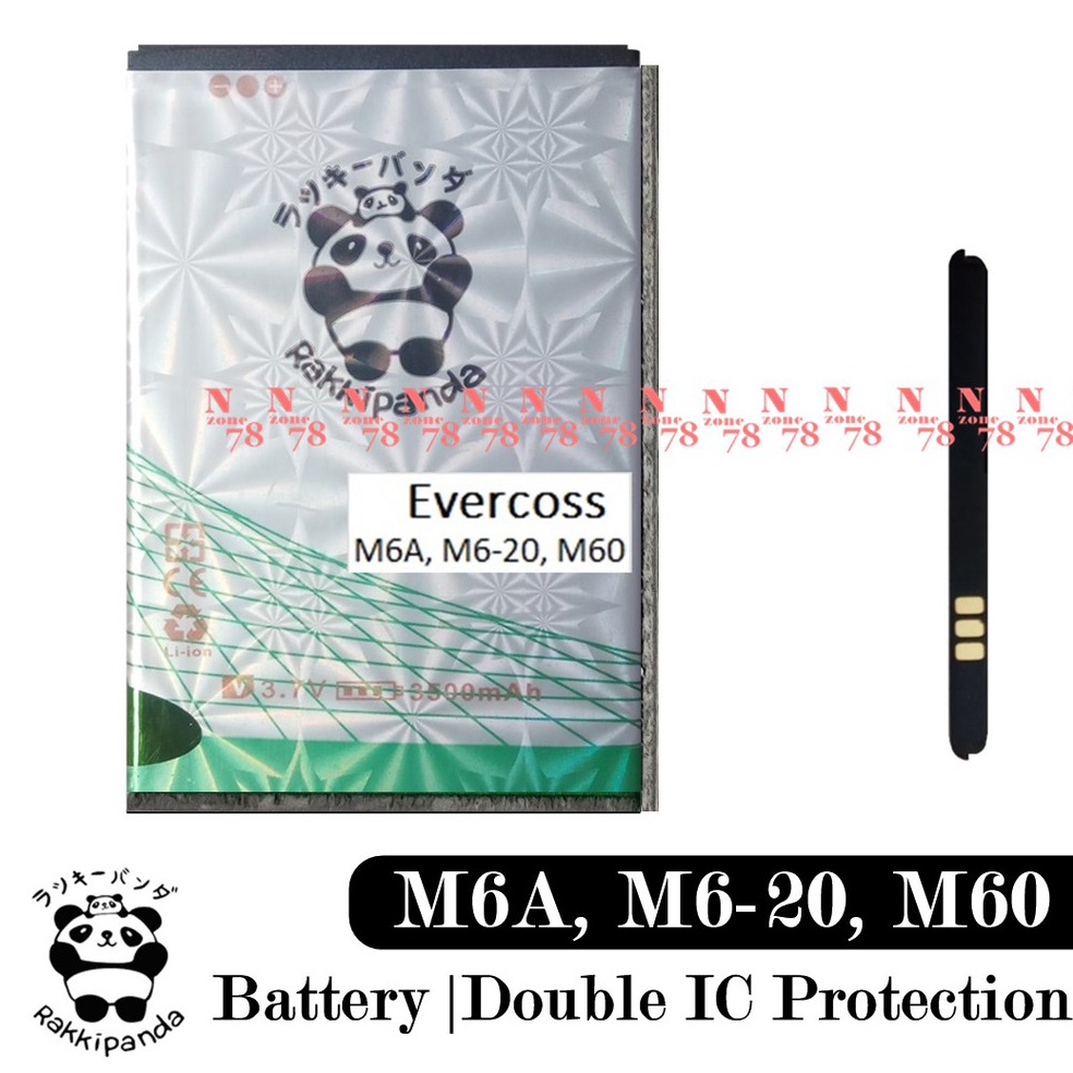 Baterai Evercoss M6 M6 M6A Double IC Protection Online