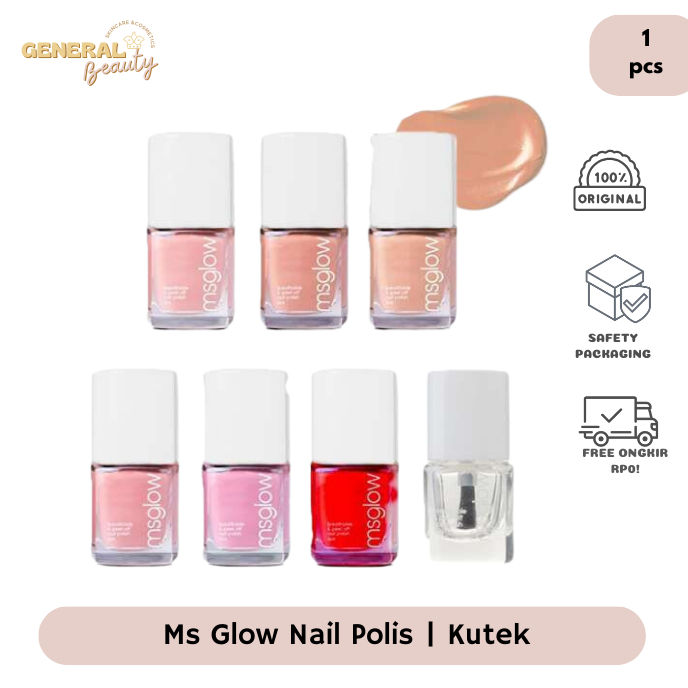 General Beauty - Ms Glow Nail Polish | Kutek Halal | Kutek Premium | Kutek Peel Off