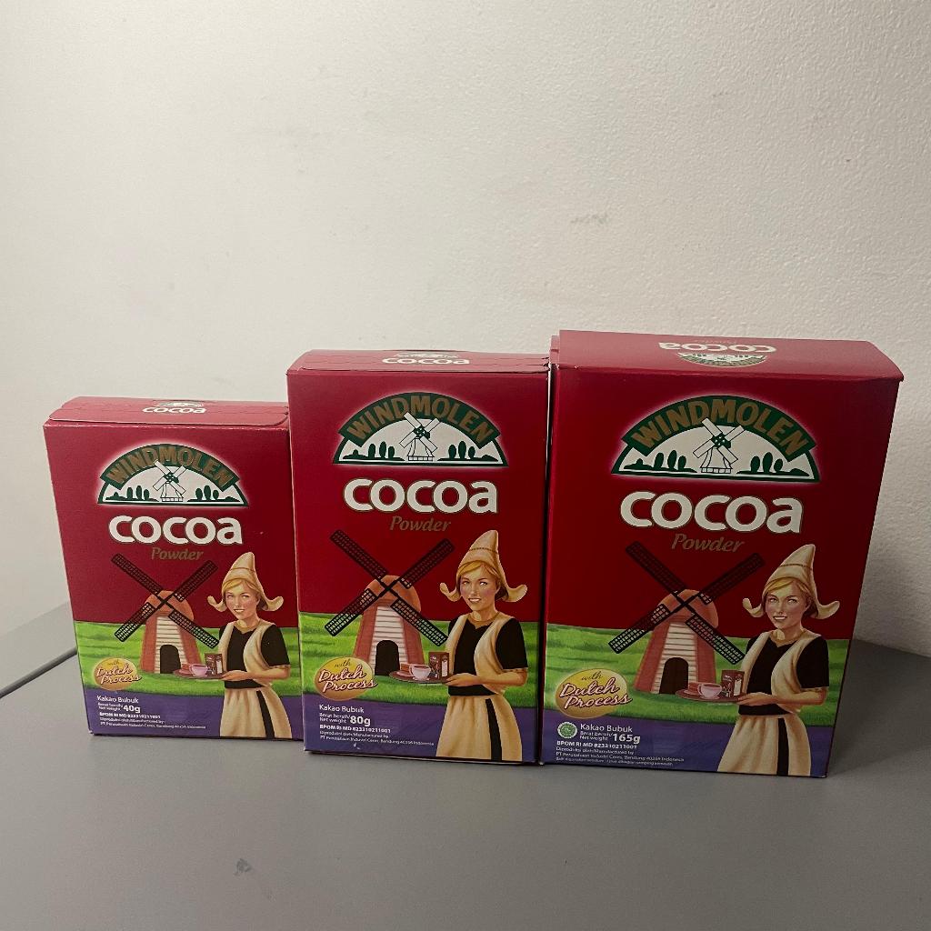 

Windmolen Cocoa Powder 40 gr / 80 gr / 165 gram