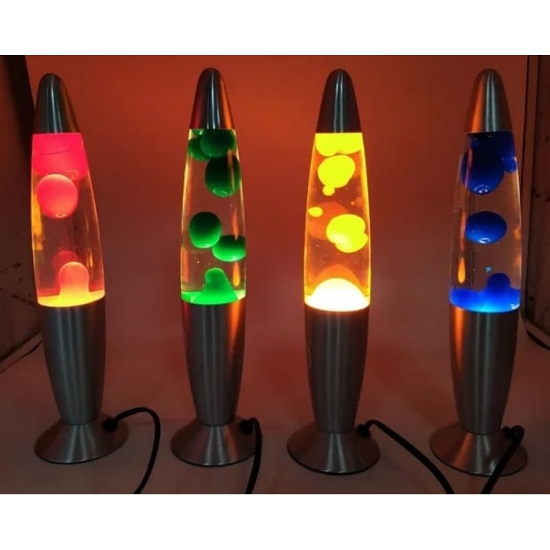 Lampu Meja Aesthetic Lava Bubble Dekorasi Kamar Tidur Lava Table Lamp