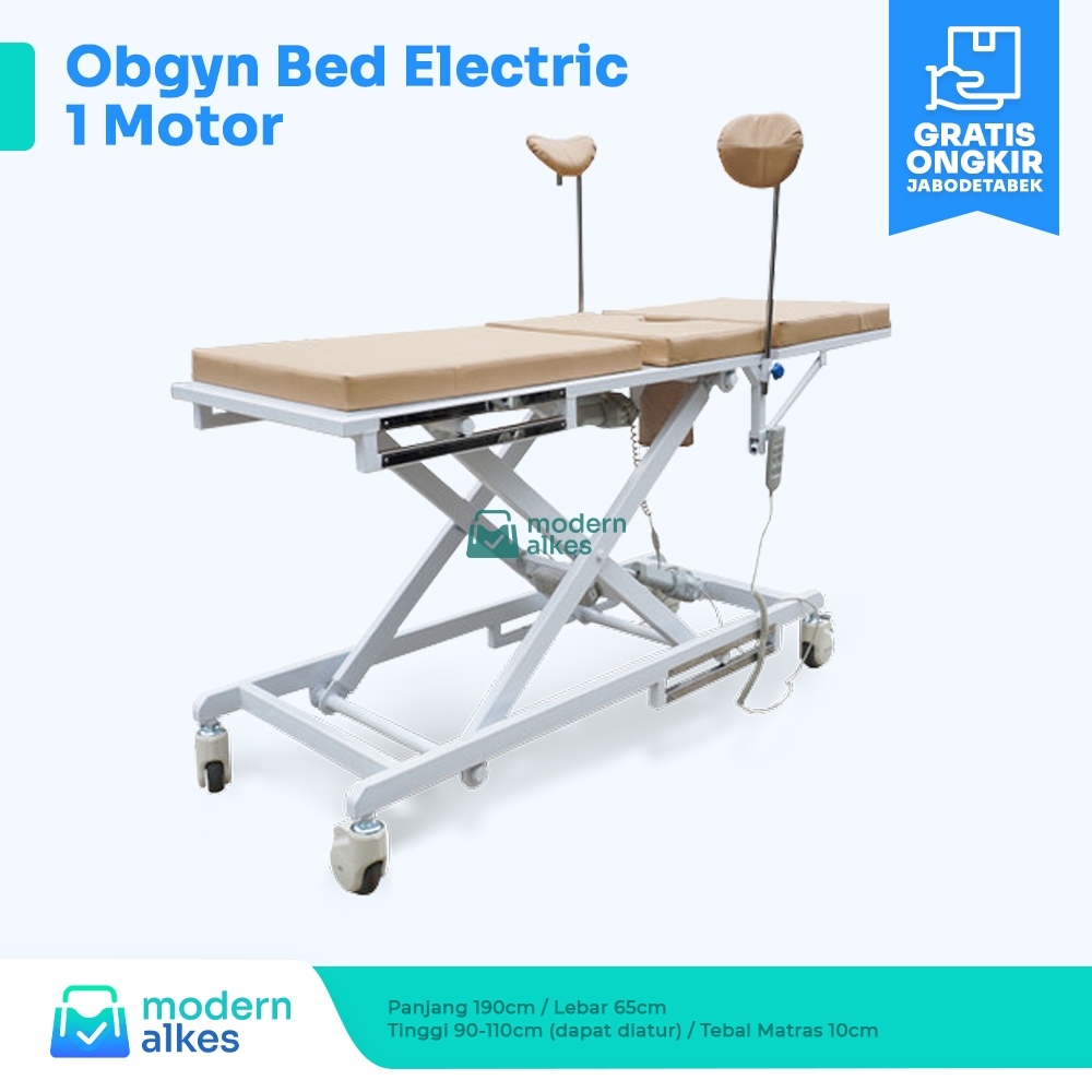 Obgyn Bed Electric 1 Motor - Bed Obgyn Elektrik 1 Motor