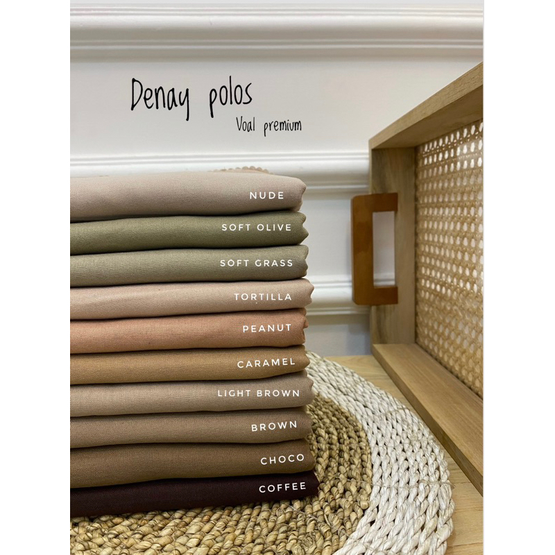 DENAY POLOS VOAL PREMIUM | DENAI KAYLA