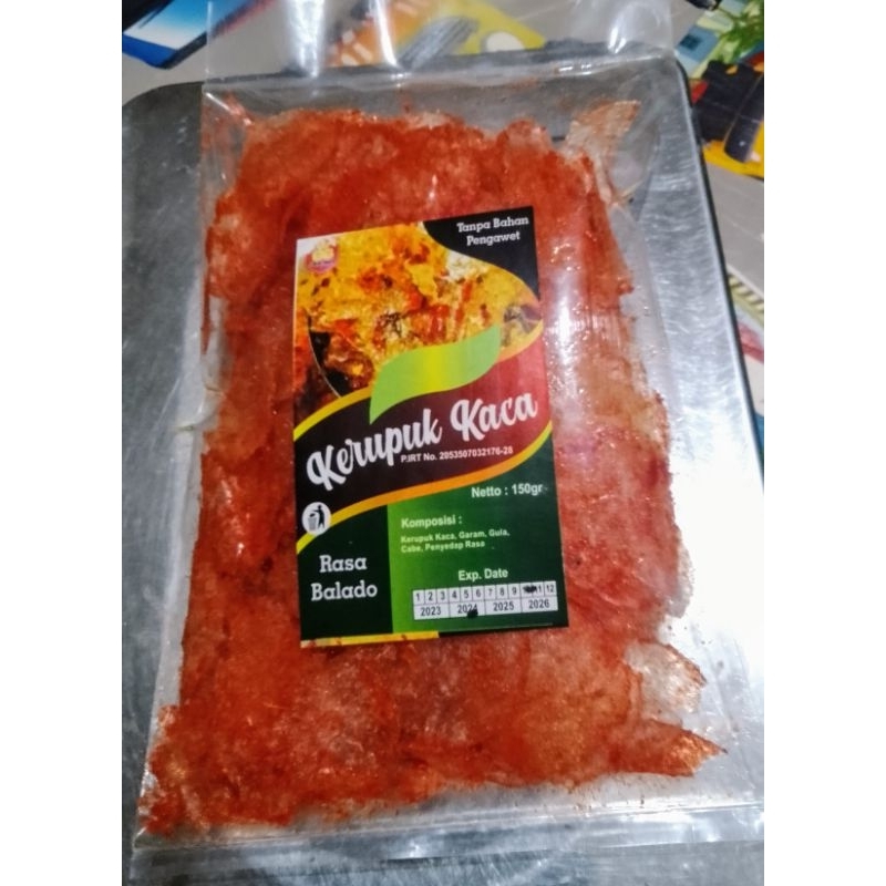 

KRIPIK KACA SUPER PEDAS 150 GR