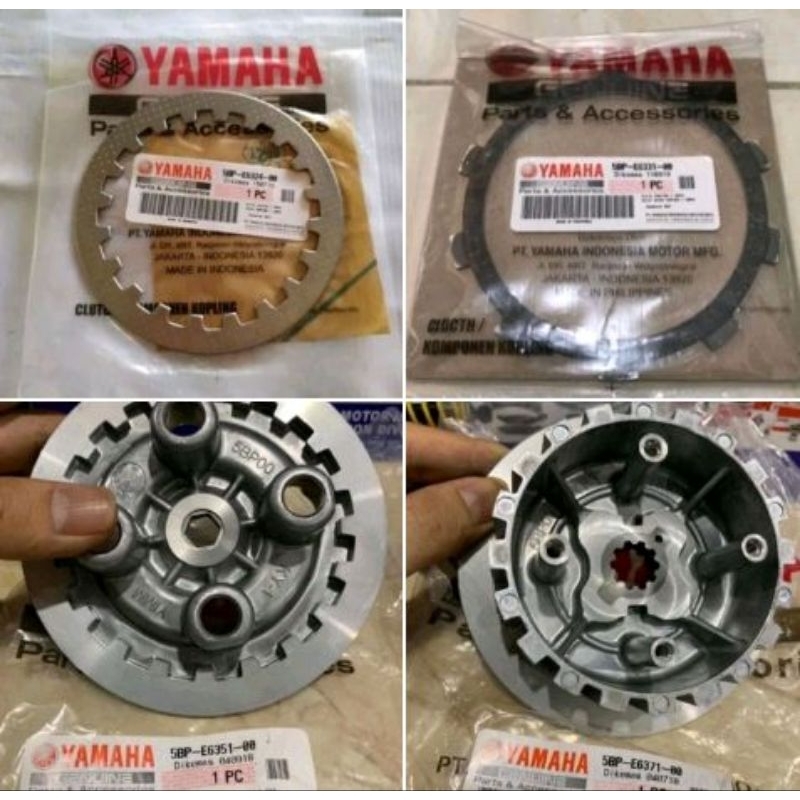 KAMPAS KOPLING SET SCORPIO ORIGINAL