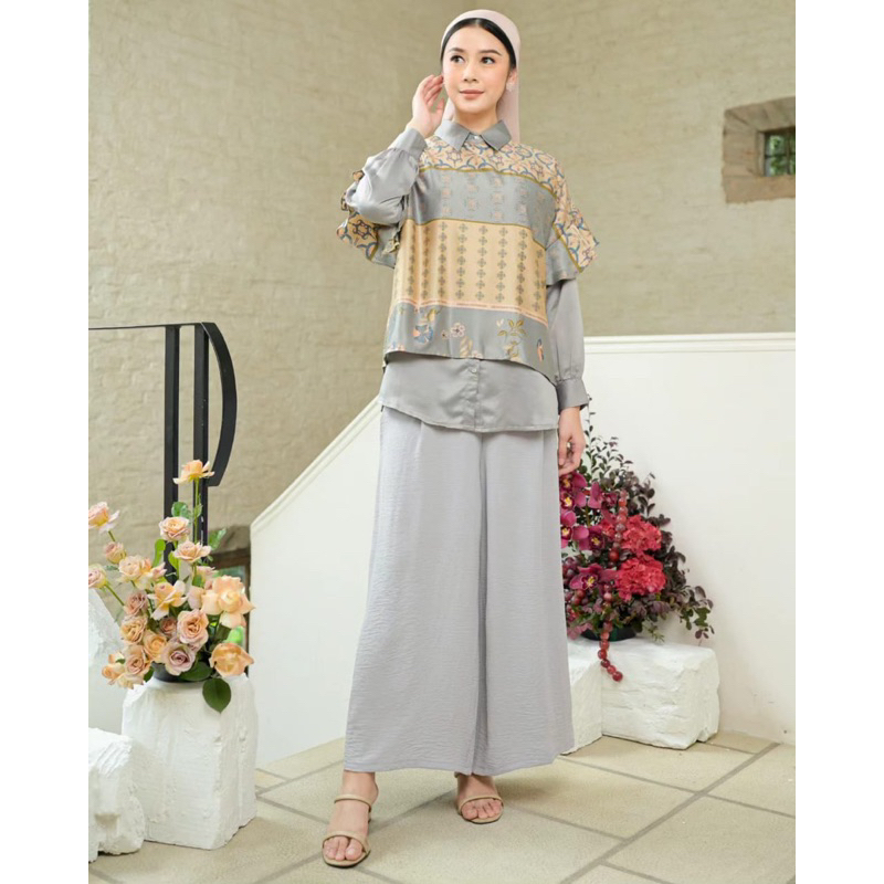 Kanaya Blouse set Jelma series Kamila wardrobe|raya set sarimbit