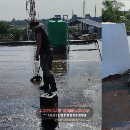 Jasa Waterproofing Dak Beton Untuk RSU, Gedung, Rumah dll | Pelapis Anti Bocor Menggunakan Aspal Cai