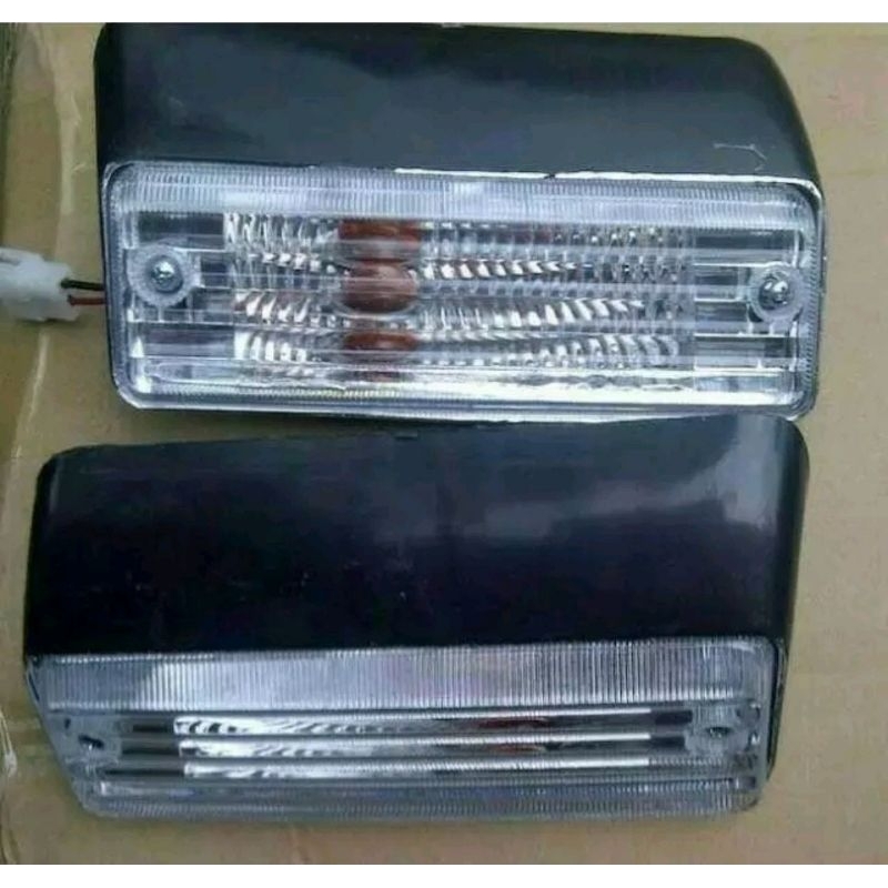 Lampu sen bemper kijang super grand Cristal sepasang