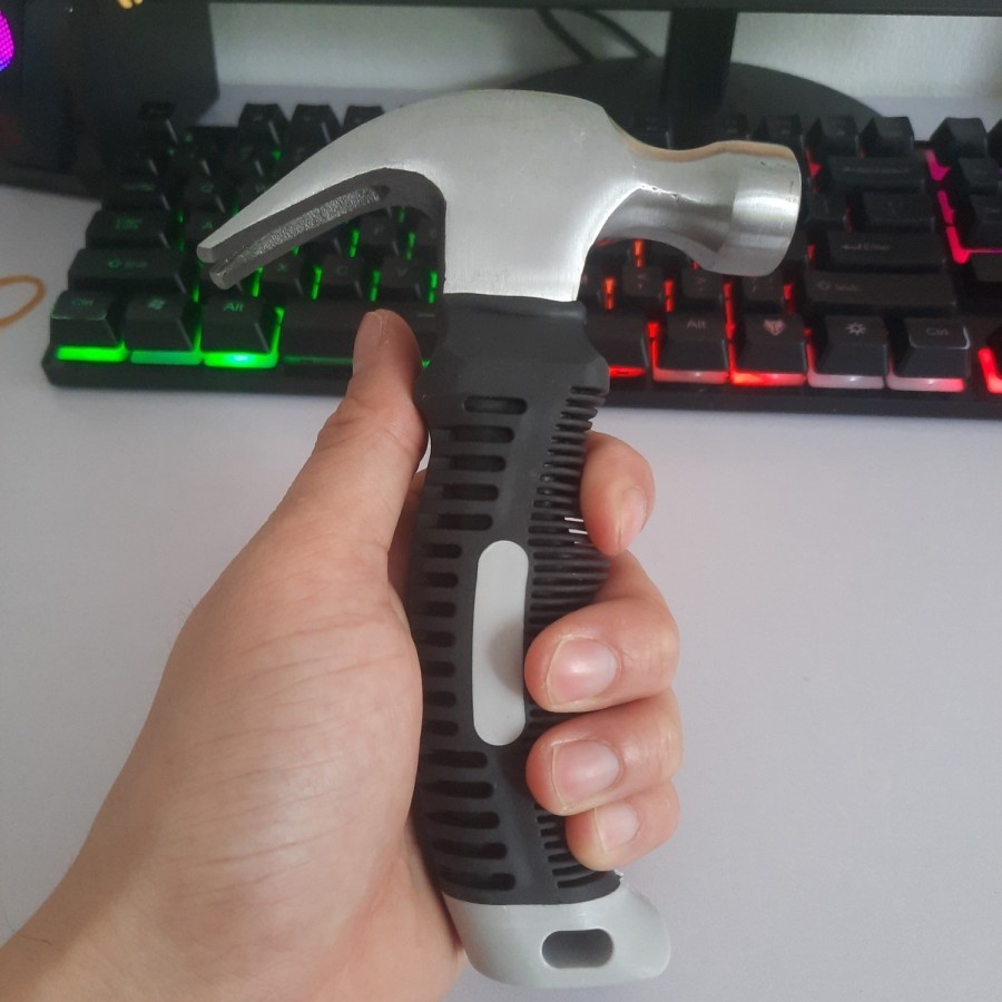 Palu Mini Gagang Karet / Palu Kambing Mini / Palu Kecil