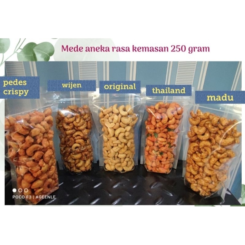 

Kacang Mede Rasa rasa 250gr