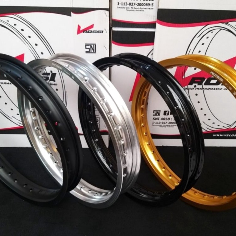 TiQ Velg ruji V rossi ring 17
