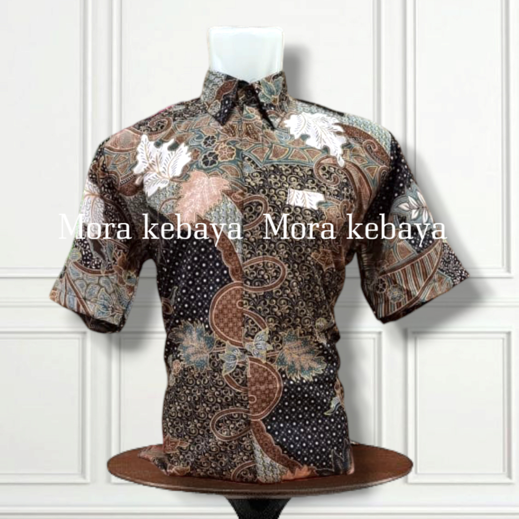 Kemeja batik/batik pria lengan pendek/kemeja batik lengan pendek pria