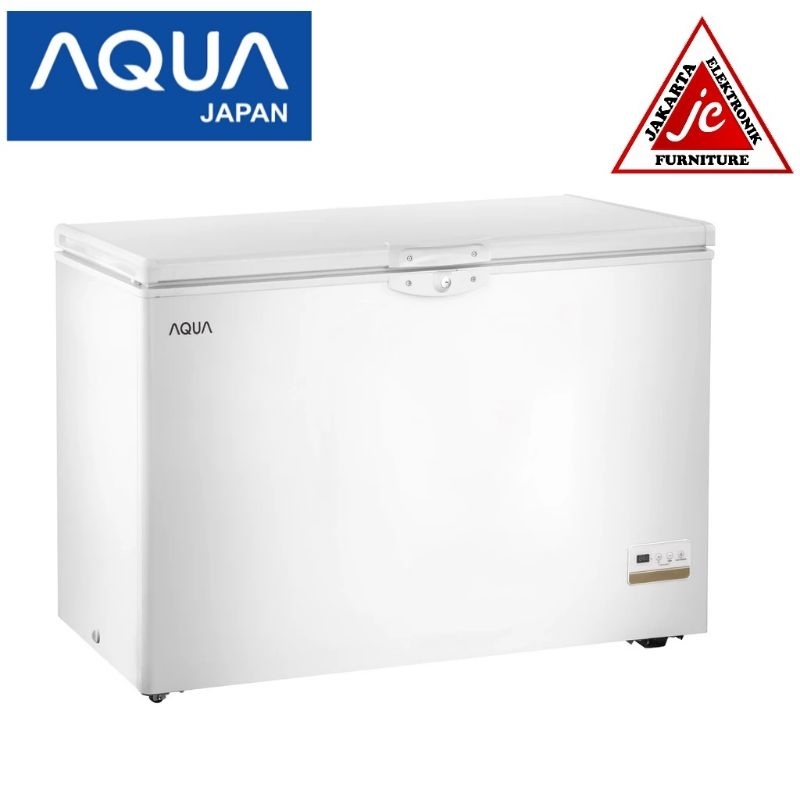 AQUA JAPAN CHEST FREEZER GLASS DOOR 290L AQF-305GC