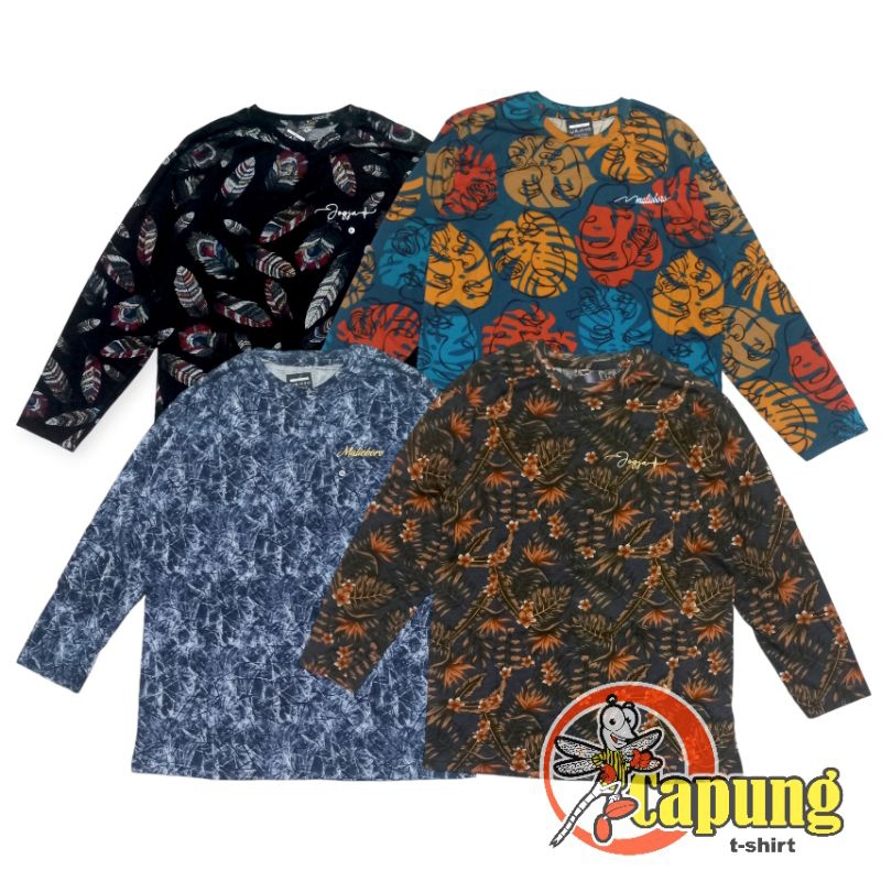 KAOS JOGJA LENGAN PANJANG PRINTING // kaos motif panjang // kaos panjang wanita // kaos printing len