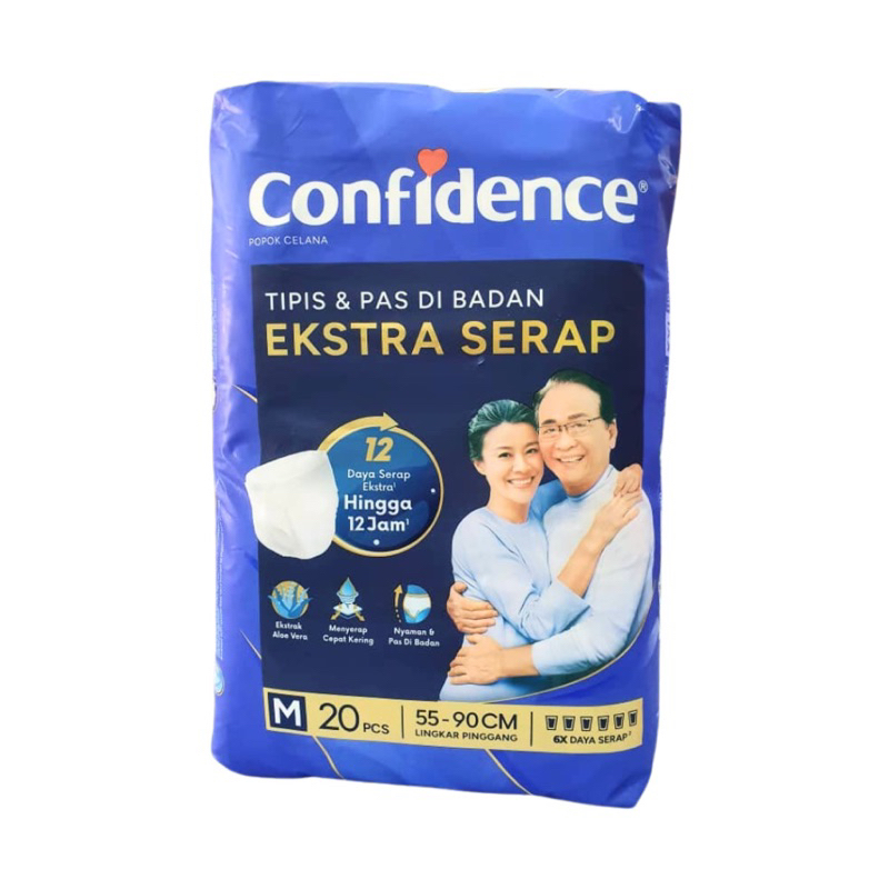 CONFIDENCE EXTRA SERAP POPOK CELANA DEWASA LANSIA ADULT DIAPERS