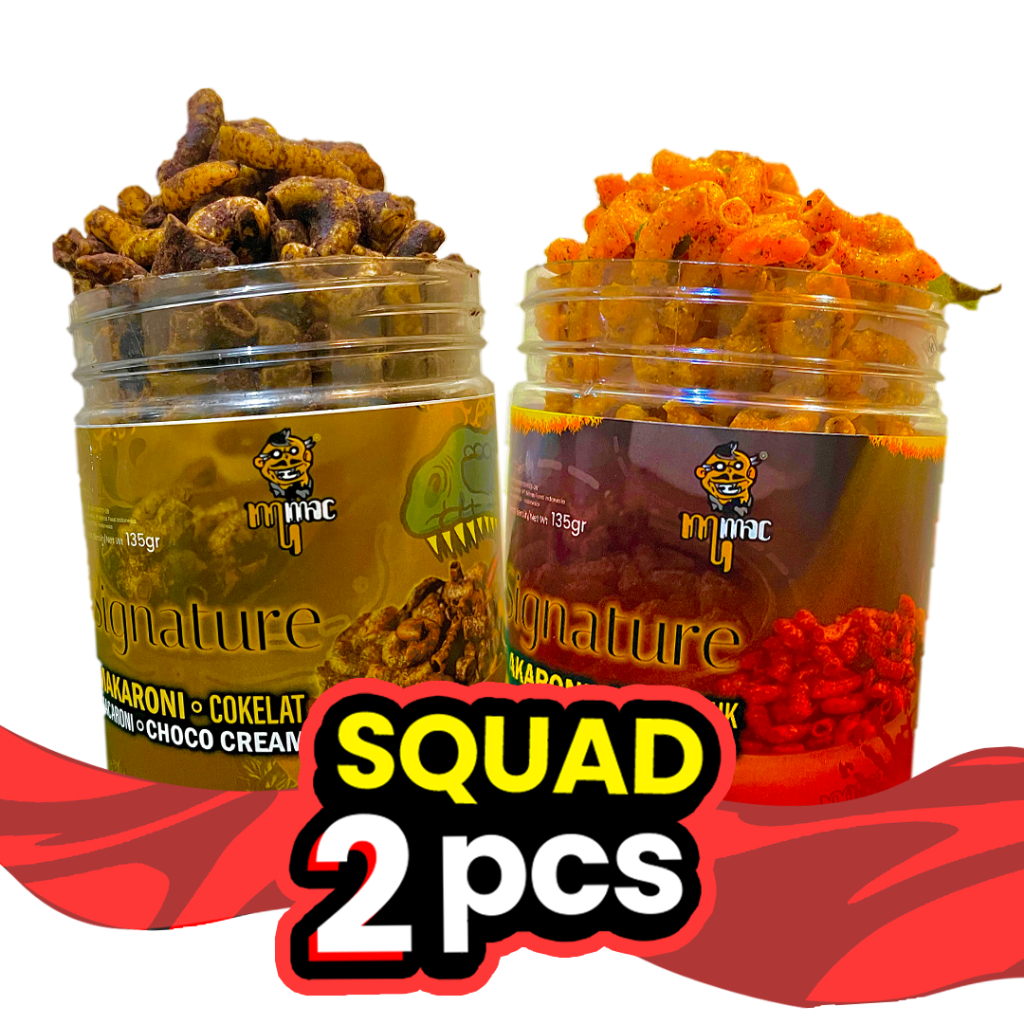 

Makaroni MYMAC Signature 135gr - Paket (2 pcs Toples)